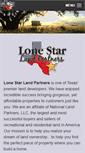Mobile Screenshot of lonestarlandpartners.com